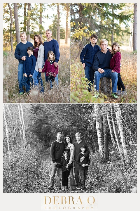 Fall Family Session Nature Center