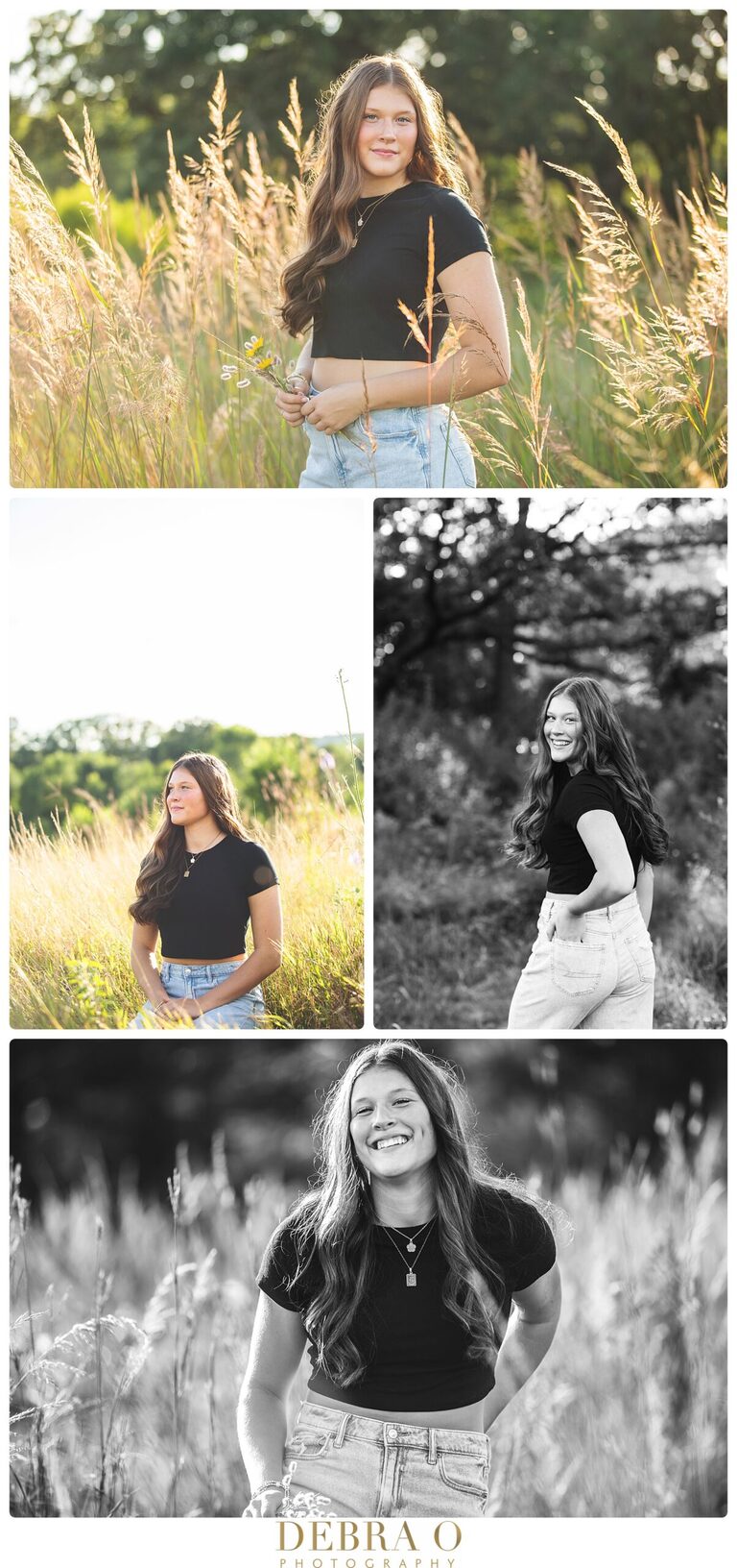 Senior beach session, senior field session, senior hockey session, Hudson WI senior photographer