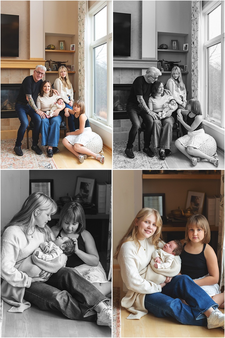 Lifestyle Newborn Photographer, in home newborn shoot, newborn baby at home, newborn photography, Hudson Wisconsin newborn photography