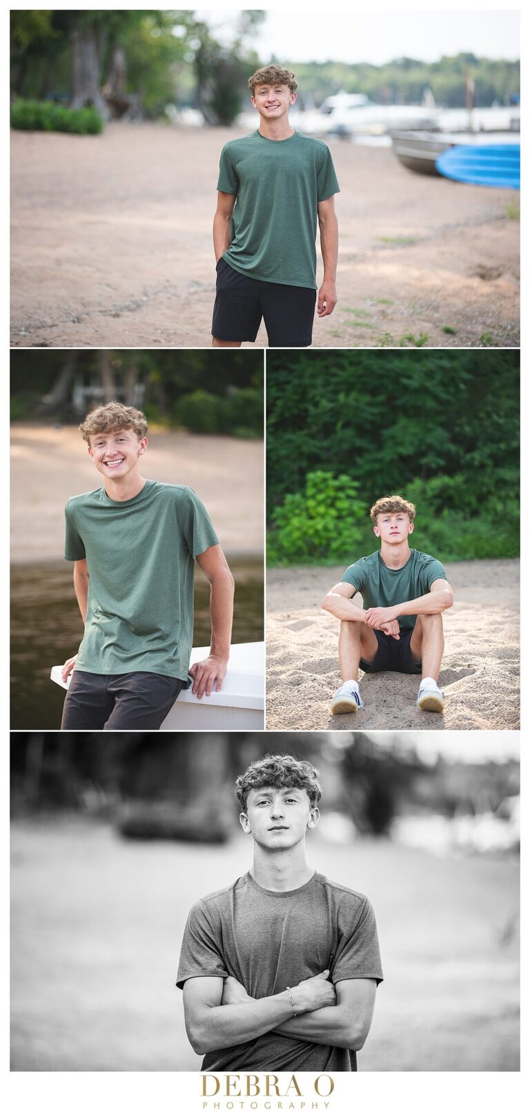 Senior Boy Session, Beach session, LaCross Sports senior boy photos